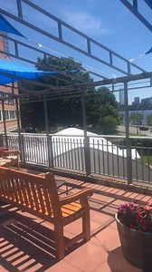 Our Skyline Terrace is ready for summer! ☀️ | Hyatt Regency Boston Cambridge