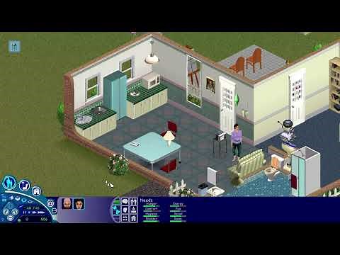 The Sims 1: Vanilla Gameplay Bob and Betty Newbie (No Commentary)