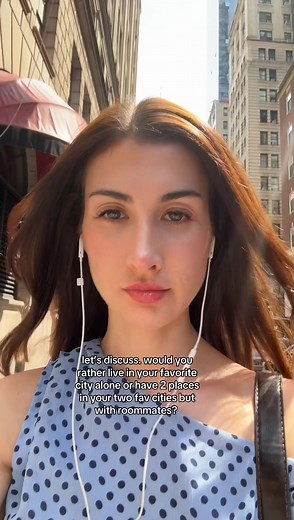 Live Alone in Your Favorite City or Split Life Between Two Cities with Roommates?