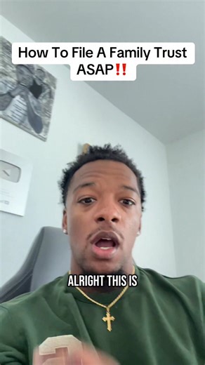 Kiee Gipson on Instagram: "How To File a Family Trust ASAP‼️"