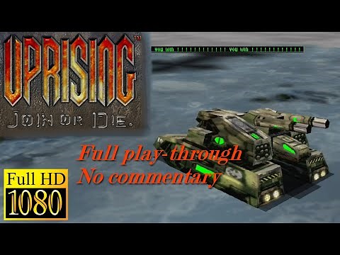 [Longplay, No Commentary] Uprising: Join or Die (PC, 1997) 1080p Full Play-through