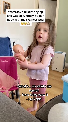 Her baby is SICK 🤢😂 #daughter #mummy #dadlife #sick #viralreels | John Reynolds