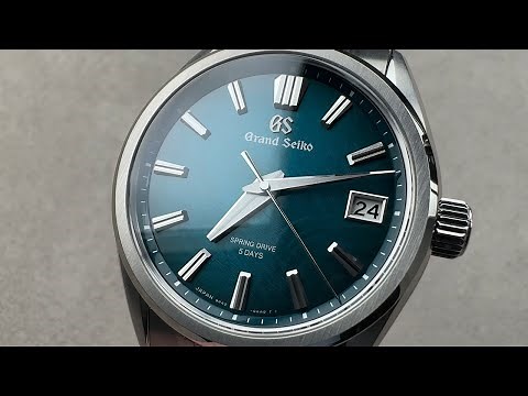 Grand Seiko Spring Drive Atera Valley Emerald Green Dial SLGA0250 Grand Seiko Watch Review