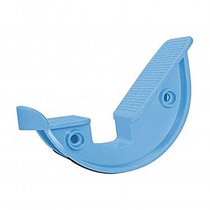 Calf Stretcher & Foot Rocker (1-Pack) Easy to Use Stretching Equipment for Plantar Fasciitis, Achilles Tendon Support, Arch & Heel Pain Relief - Ankle and Foot Relief - Leg Rest Stretcher in Blue - Biking Yoga