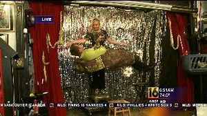 The Houdini Museum:   Magician Levitates Leckey