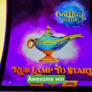 Great Win on Mystery of the Lamp!