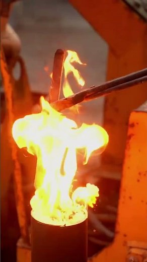 Forging a Legendary Sword from an Old Rusted Spring – Satisfying ASMR