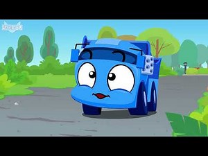 Tire Town School 55 | Ruining the Garden | Little Fox | Cars