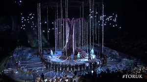 Thank you to over 3M spectators who came to see our Na'vi performed. As a gift, watch the last act and the final bow of TORUK - The First Flight. Lots of love from #TORUK family. ❤️❤️ | Cirque du Soleil