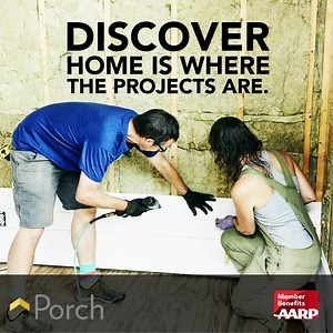 309K views · 829 reactions | Little improvements can make a big difference. Get 5% off small home improvement projects from Porch, plus their satisfaction guarantee. | AARP Member Benefits | Facebook