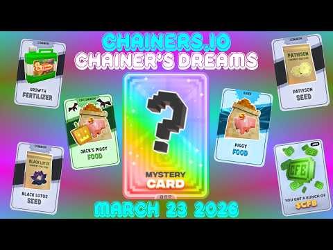 MARCH 23 2026 | CHAINERS.io | CHAINER'S DREAMS | SURVIVAL SHOOTER #gaming #blockchain #nftgame