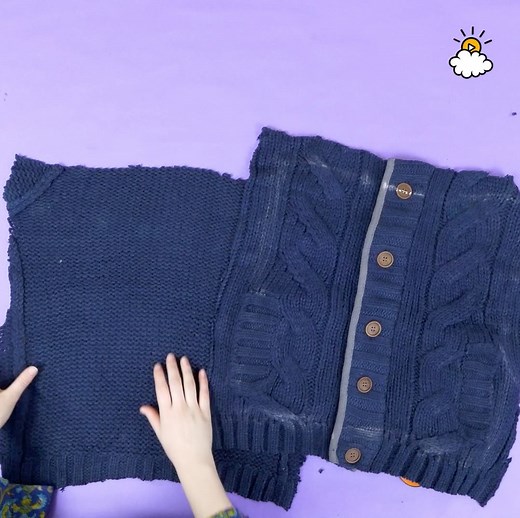 688K views · 3.1K reactions | I have a million sweaters that could use this treatment! Absolutely trying this myself. | LittleThings: DIY | Facebook