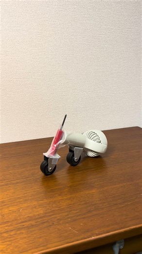 Wind-Powered Bike Machine. 🌬️🏍️風力バイクマシンを作りました．