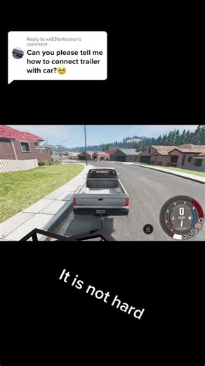 How to Attach a Trailer in BeamNG Drive