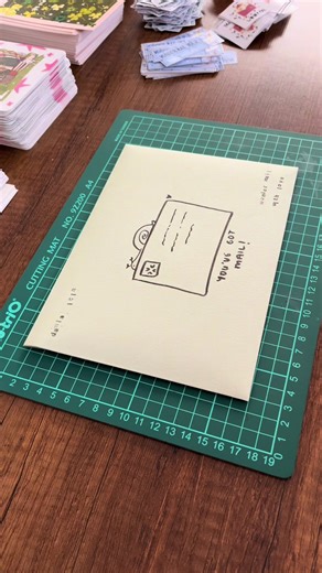 wonder mail mart ayı paketi hazırlayalım! #mailclub #snailmail #printclub #artprint #fypシ