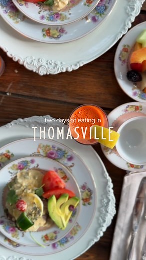 The taste of Southern hospitality at South Eden 🥂🍑 In Thomasville, meals aren’t rushed—they’re shared, savored, and remembered. #DiscoverThomasville #ThomasvilleGeorgia #ThomasvilleEats | Discover Thomasville, GA
