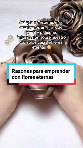 Flores eternas emprendimiento 🥰#ribbonflowers #handmadeflower #bouquettutorial #diyflower #regalospersonalizados #handmadegifts