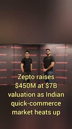 Zepto raises $450M at $7B valuation