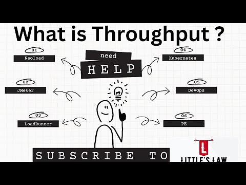 What is Throughput & How important is it for Performance Testing #littleslaw