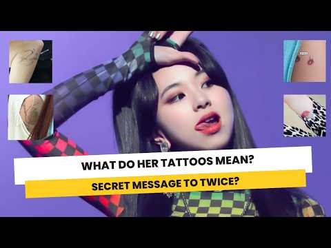 Are Chaeyoung’s Tattoos Secret Messages to TWICE… or Something More Personal?