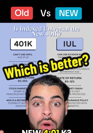 Old 401k vs New 401k #greenscreen #401k #retirementplanning #moneytok #moneytips