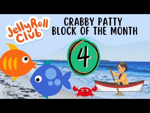 Crabby Patty Ocean Quilt Sew-along NUMBER FOUR *** Free Quilt Pattern***