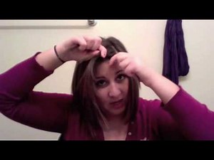 How To French Braid Your Bangs