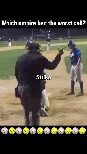 Bad umpire calls baseball & softball strikes & outs #badcalls #badumpires #strikeouts #strikes #outs #strike1 #strike2 #strike3urout #out1 #out2 #out3 #badrefs #baseballumpire #softballumpire #thrownout #notsafe #notaball