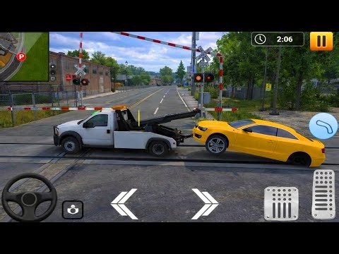 Crazy Tow Truck Simulator Gameplay | Real Tow Truck Driving Missions | Android Game