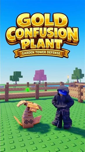 👑 GOLD Confusion Plant Is FINALLY Here! 🤯 #gardentowerdefense #roblox #gtd #towerdefense