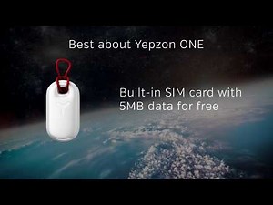 Yepzon ONE GPS Tracker for People, Pets and Valuables