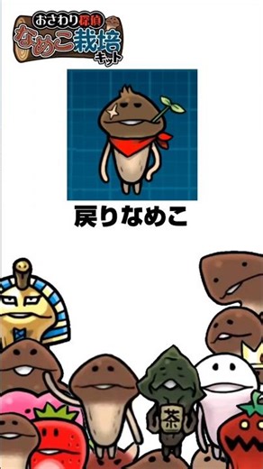 【なめこ】Shortsでなめこ図鑑 No.463 戻りなめこ【懐かしい】 #なめこ #きのこ #ゆっくり解説 #なめこ栽培キット #かわいい #豆知識 #図鑑 #雑学 #懐かしい #平成