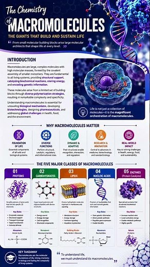 Macromolecules Explained |#chemistry #macromolecules #fscchemistry #viral