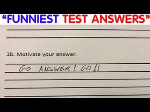 People Are Cracking Up At This Funny Student Test Answers 😂 ( PART 2)