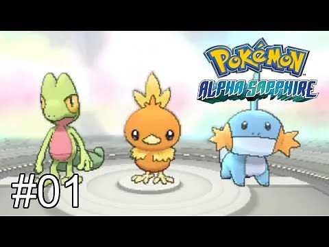 Pokemon Alpha Sapphire 100% Pokedex Walkthrough - Part #01: Return to Hoenn