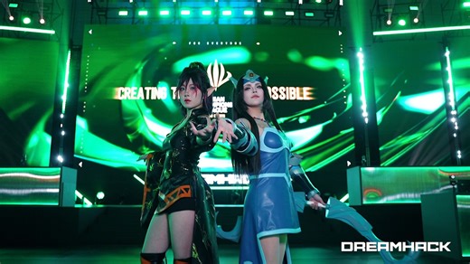 5月16日DreamHack超感现场高能不断！舞台炸场、激情开黑、魅力互动瞬间全收录~
