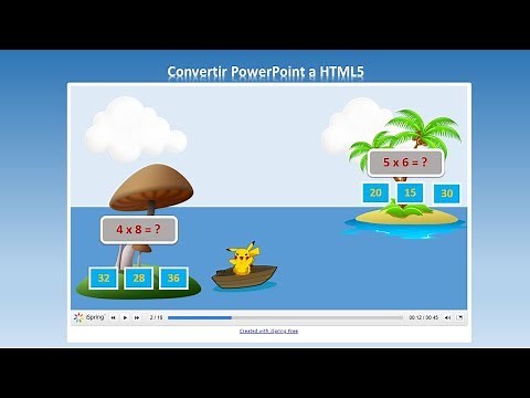 COMO CONVERTIR POWERPOINT A HTML5
