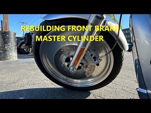 Harley Davidson VRod REBUILDING MASTER CYLINDER