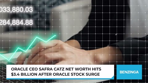 Oracle CEO Safra Catz Net Worth Hits $3.4 Billion After Oracle Stock Surge