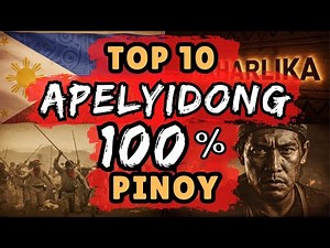 TOP 10 APELYIDONG 100% TUNAY NA PILIPINO