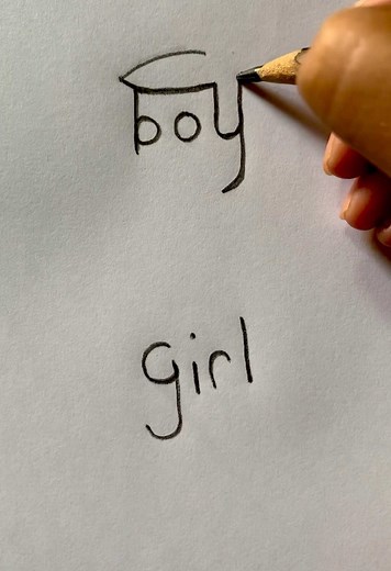Easy Drawing Tutorial: Boy and Girl Sketching