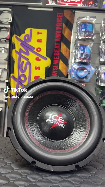 Ice Power 12” 5000w Subwoofer - High-performance Car Audio