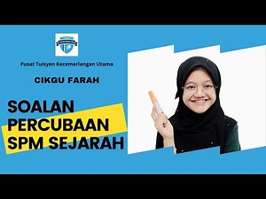 [LIVE] Sejarah Trial SPM (Selangor K1 SET 1)