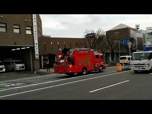 （松原市消防本部火災出動）指令から出動そして帰署まで‼️ 様々なサイレンを鳴り響かせ現場へ急行！！