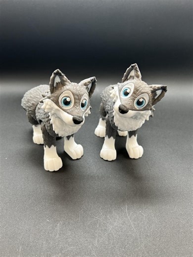 Wolf Figure – Poseable Gray Wolf | 3D Printed Animal Collectible | Cute Realistic Wolf Decor | Nature Wildlife Gift - Etsy