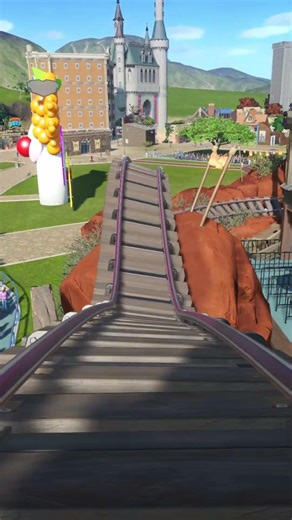 Mini Coaster Daylight POV – Fast Twists & Sunny Thrills in Planet Coaster #shorts