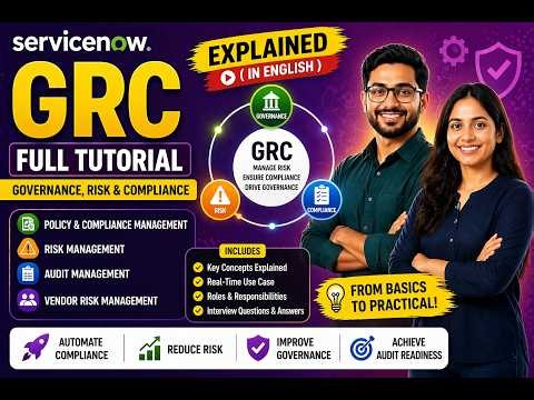 ServiceNow GRC Explained | Governance, Risk & Compliance Full Tutorial