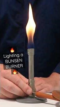 Lighting a Bunsen Burner