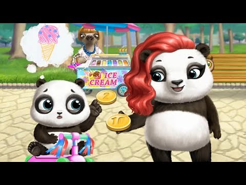 Sweet baby panda Lu City Funny pet Care game