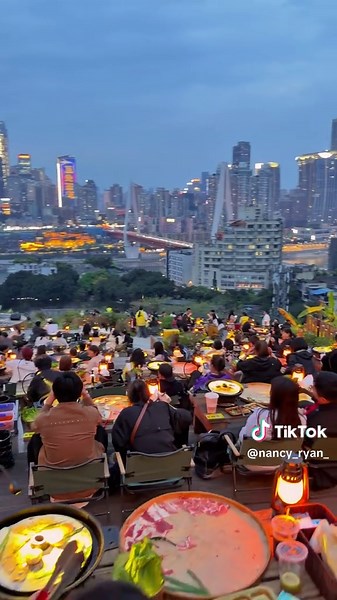 Best Rooftop View in Chongqing, China